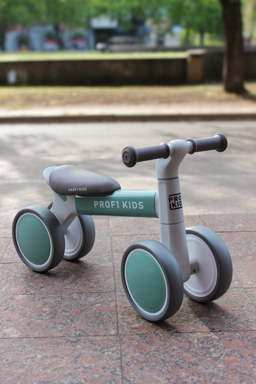 Велобіг дитячий PROFI KIDS 1014 колеса EVA, зелений