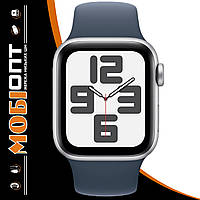 Смарт-годинник Apple Watch SE 2 GPS 40mm Silver Aluminium with Storm Blue Sport Band M/L MRE23 UA UCRF
