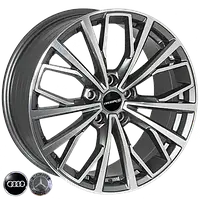 Диски литые R17 PCD5x112 ZF FE186 GMF ET42 DIA66.6 7.0j Киев