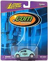 Машинка Johnny Lightning - Volkswagen Bug Concept One Y2K - 1999 Dot Com Racers (blue) - 453-11-vbb