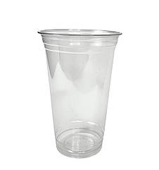 Стакан прозорий 600 РЕТ 20 OZ (530-620 мл ) (50/500 шт)