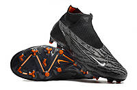 Бутси Nike Phantom GX FG з носком футбольне взуття найк фантом взуття для футболу Nike копочки найк Nike бутси