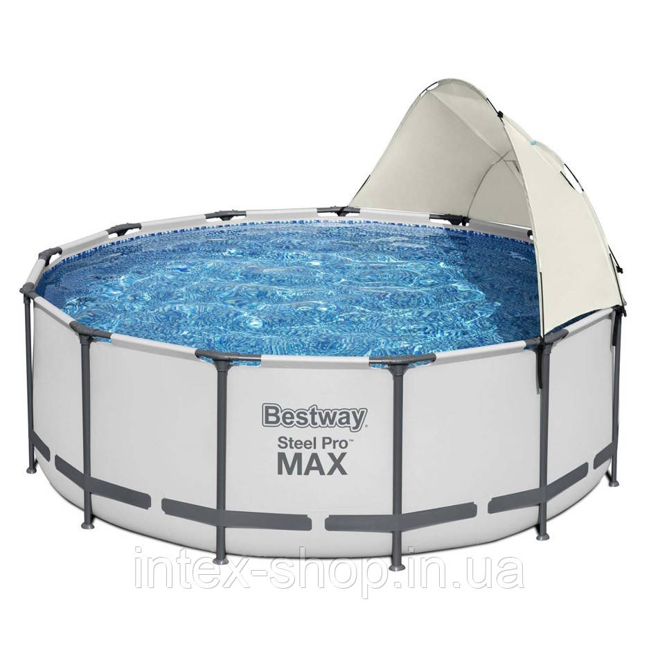 Тент-парасолька Bestway 58681 для круглого каркасного басейну (від 305 до 549 см)