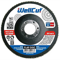 Круг пелюстковий торцевий 125*22,2 т29 WellCut P 40 зачисний
