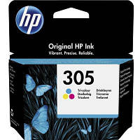 Картридж HP 305 Color Ink (3YM60AE) Оригинальный, струйный.