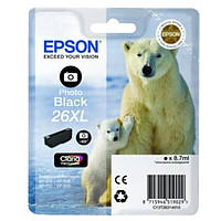 Картридж Epson для Expression Premium XP-600/XP-605/XP-700 №26 XL Photo black