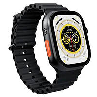 Смарт часы Smart Watch X8 Ultra Max, черные водонепроницаемые смарт-часы