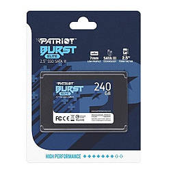 Накопичувач SSD 2.5" 240GB BURST Elite Patriot