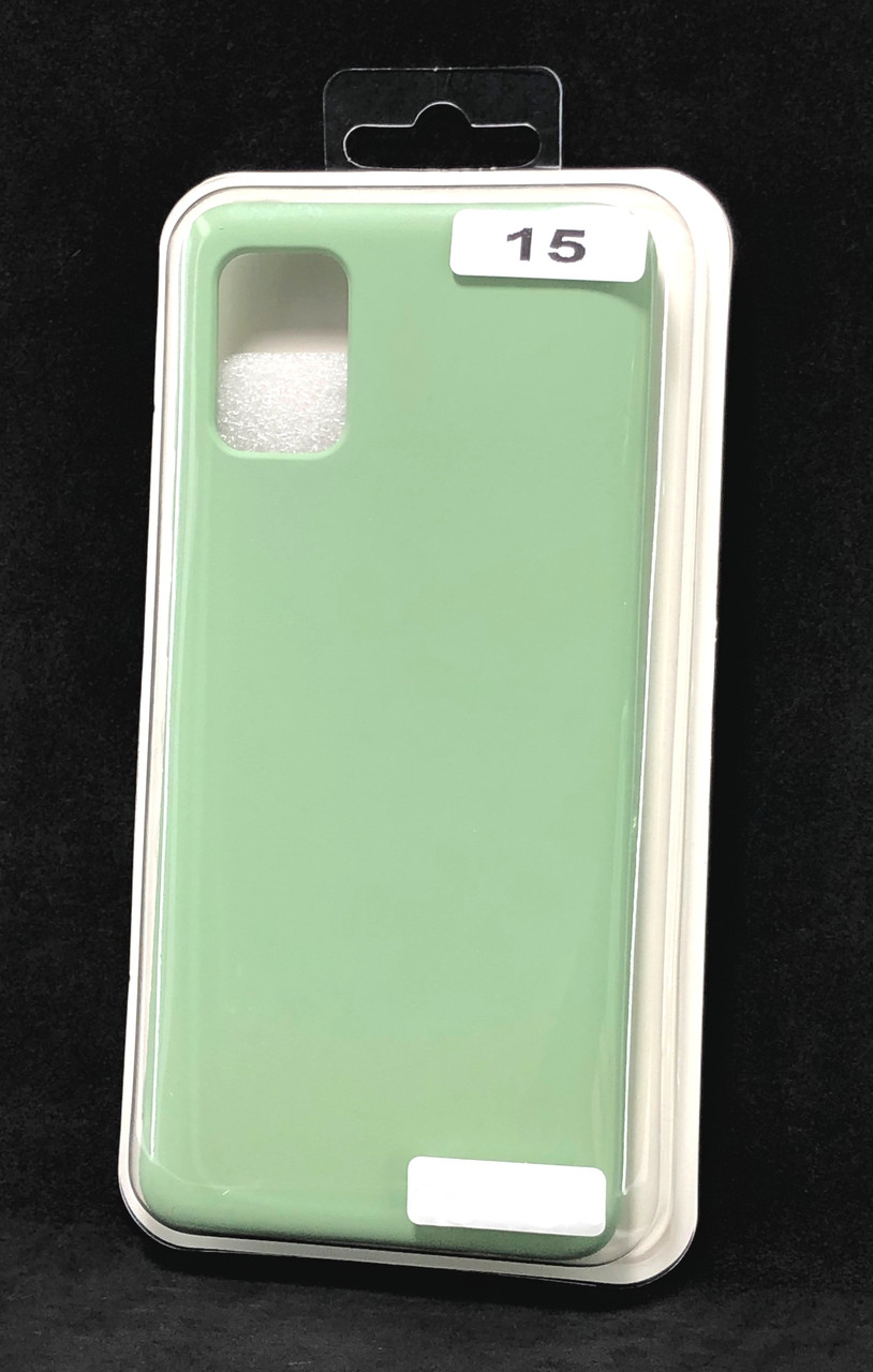 Чохол для телефону Samsung A52 Silicone Original FULL №15 Green (4you)