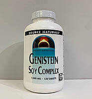 Source Naturals Genistein Soy Complex Генистеин соевый комплекс 1000мг 120таблеток