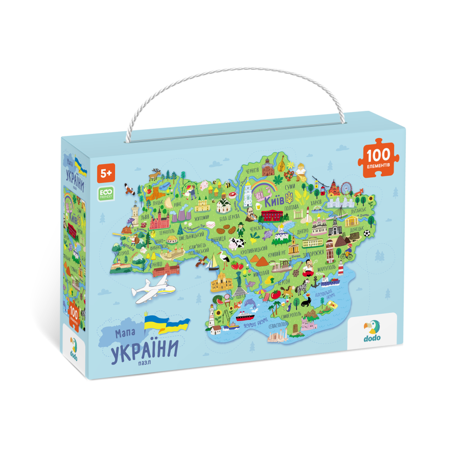 Пазл Мапа України, фото 1