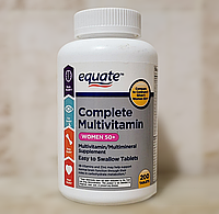 Equate Complete Multivitamin Women 50+ 200 таблеток вітаміни для жінок після 50