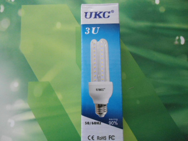 Лампочка LED LAMP E27 9W UKC Энергосберегающая Длинная - фото 3 - id-p405571180