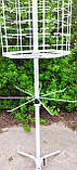 Металева вертушка для продажу окулярів 90 місць з гачками від виробника, фото 2