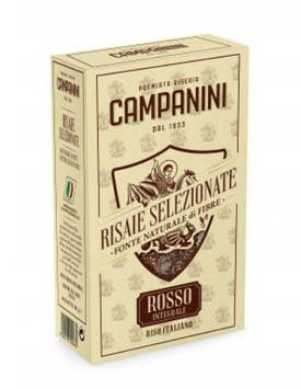 Рис Riso Rosso Campanini 0.5 кг, 12шт/ящ