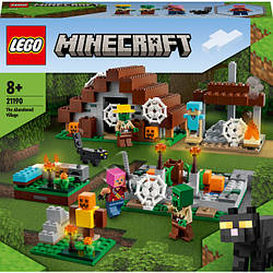 LEGO Minecraft Покинуте село 21190 конструктор лего майнкрафт Покинуте село
