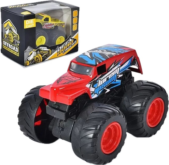 Машинка Джип металевий Big Foot (A2-07), фото 1