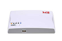 UPS-powerbank для роутера (5/9/12V) - зовнішній акумулятор ДБЖ-повербанк (USB-УПС) для Wi-Fi білий