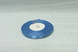 Стрічка атласна, Блакитна, 0,6 см