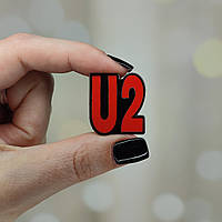 Металлический значок, пин "U2"