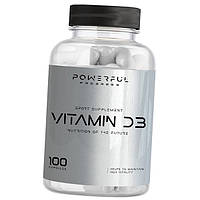 Витамин Д3 Powerful Progress Vitamin D3 4000 100 капс (36401003)