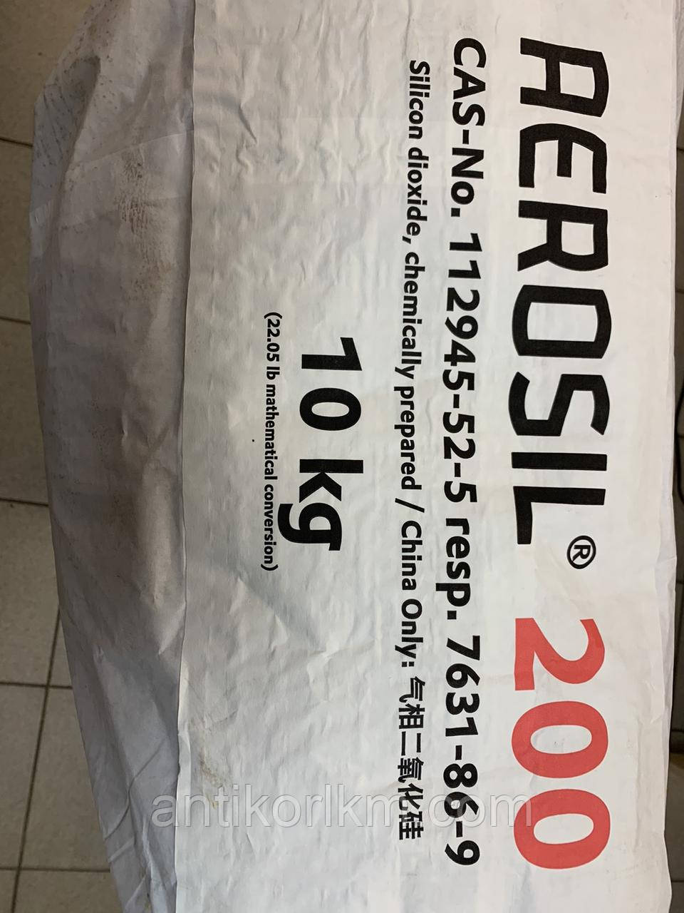 Аеросил 200, Aerosil 200, (Діоксид Кремнію, Кремнезем Пірогенний), 10,0 кг