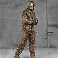 Военный маскировочный летний костюм в сетку/ Тактический костюм для маскировки мультикам/ Москитная сетка