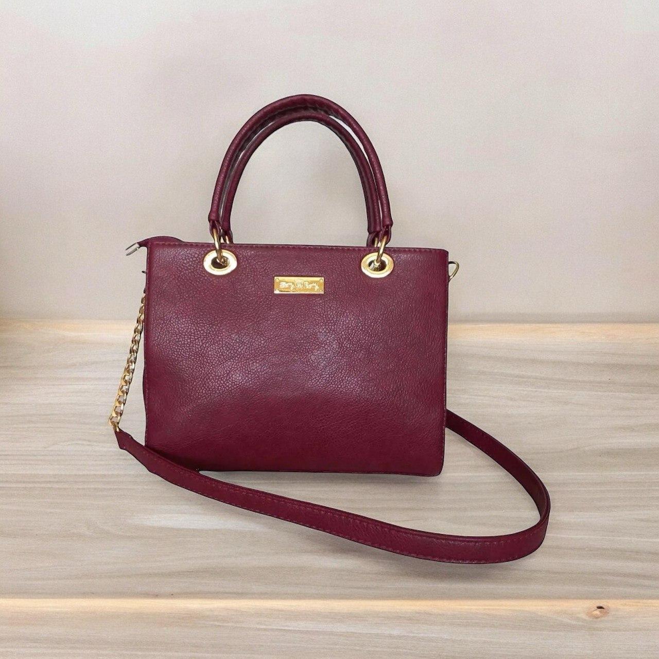 Сумка каркасна жіноча зі штучної шкіри Betty Pretty марсала 797NZMARSALA