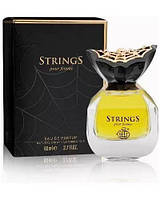 Женская парфюмированная вода Strings pour Femme100 ml Fragrance World.(100% ORIGINAL)