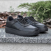 Черные кроссовки в стиле бренда, 36