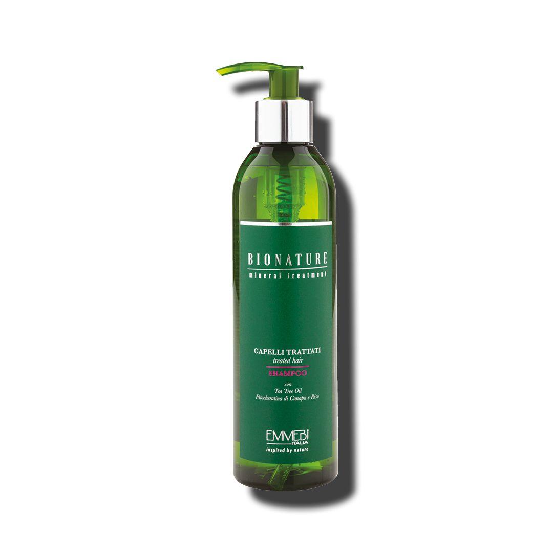 Шампунь для пошкодженого волосся Emmebi Italia BioNatural Mineral Treatment Treated Hair, 50 ml (16053), фото 1