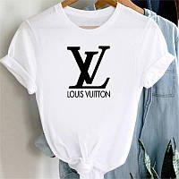 Стильная женская футболка Louis Vuitton