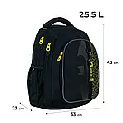 Рюкзак підлітковий Kite Education teens DC Comics Batman DC24-8001L, фото 3