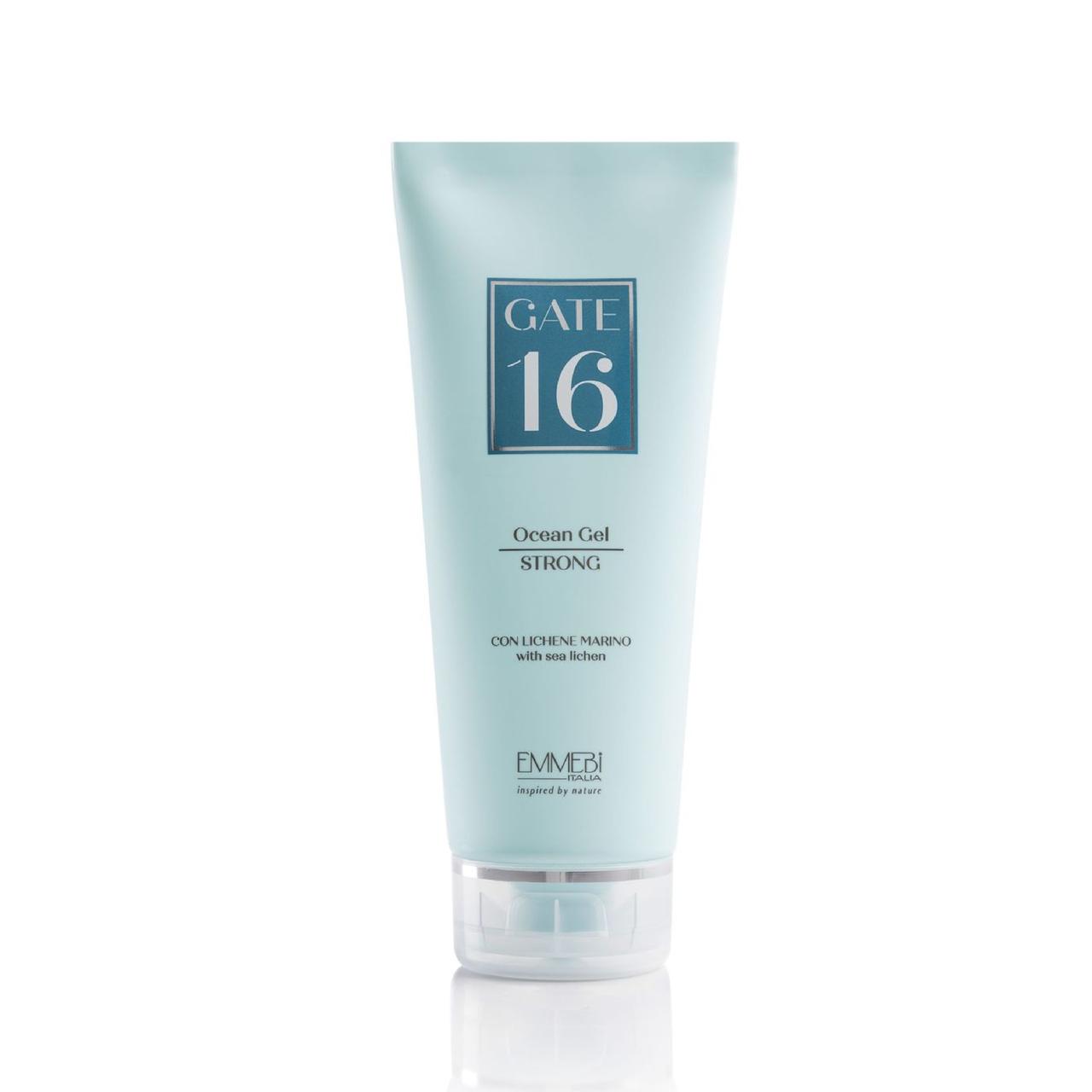 Гель сильної фіксації для волосся Emmebi Italia Gate 16 Ocean Gel Strong, 200 ml (101617)