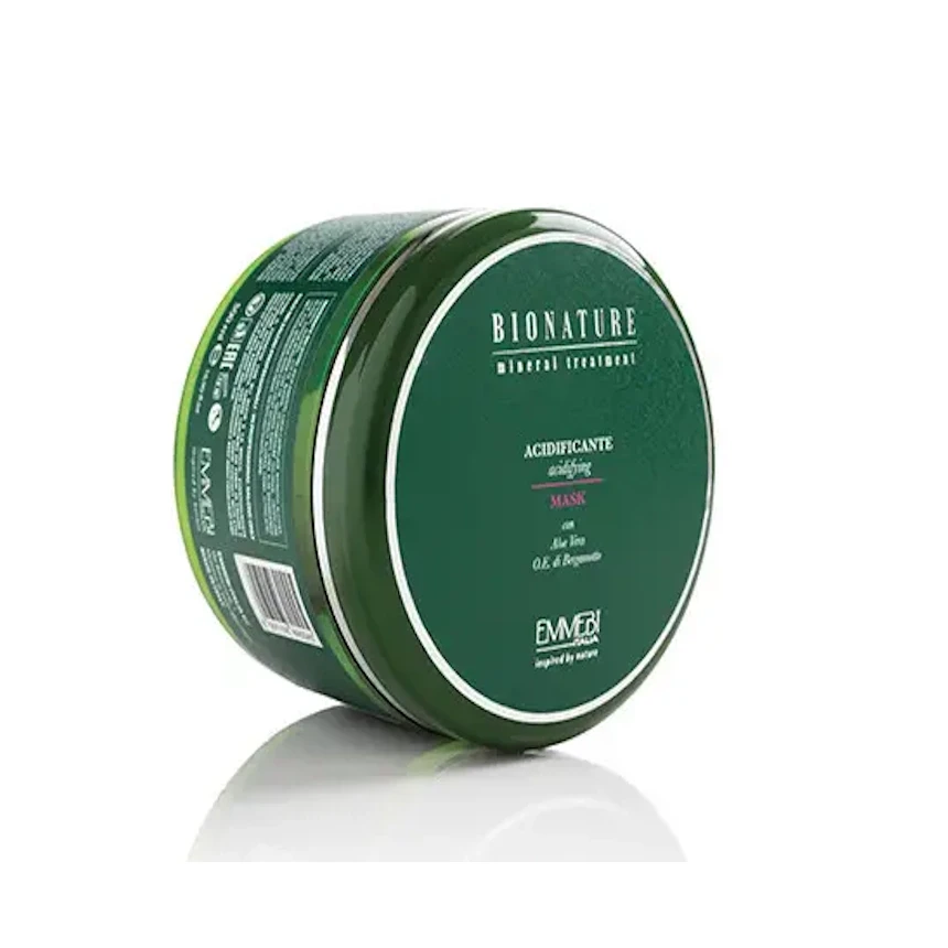 Кисла маска для волосся Emmebi Italia BioNatural Mineral Treatment Acidifying Mask, 500 мл (16026)