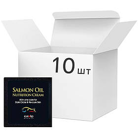 Набір кремів для обличчя з лососевою олією (пробник) Eyenlip Salmon Oil Nutrition Cream, 1.5 мл*10шт