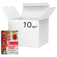 Набор тканевых масок с вишней Eyenlip Super Food Tart Cherry Mask, 23 мл*10шт