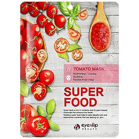 Набір тканинних масок для обличчя з екстрактом томата Eyenlip Super Food Tomato Mask, 23 мл*10шт