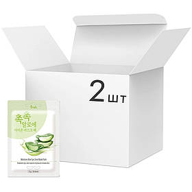 Набір тканинних патчів з екстрактом алое Prreti Moisture Aloe Eye Zone Mask Pack 30 шт*2шт