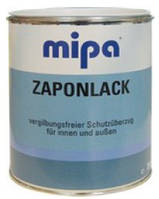 Лак для чорних і кольорових металів MIPA ZAPONLACK, 1л