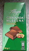 Шоколад молочний з арахісом Аллегро/Allegro,Польща.