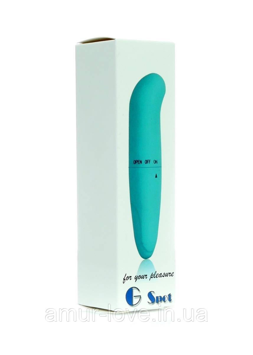 Вібратор Mini G Spot Blue