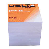 Бумага для заметок Delta by Axent білий 90Х90Х80мм, unglued D8005 DAS