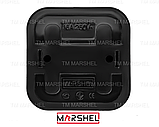 Розетка одномісна серія "MAGLEV BLACK" ТМ "MARSHEL", фото 6