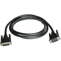 Кабель мультимедійний DVI to DVI 24+1pin, 1.8m Patron CAB-PN-DVI-DVI-18F DAS