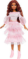 Лялька Дісней Аріель Русалонька в рожевій сукні Disney The Little Mermaid Ariel Pink Dress Mattel HPD90