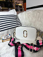 Женская сумка Marc Jacobs The Snapshot White СКИДКА 525320