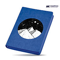 Блокнот А5 Звездные горы (Starry mountains) Синій (92286-2846-BL)