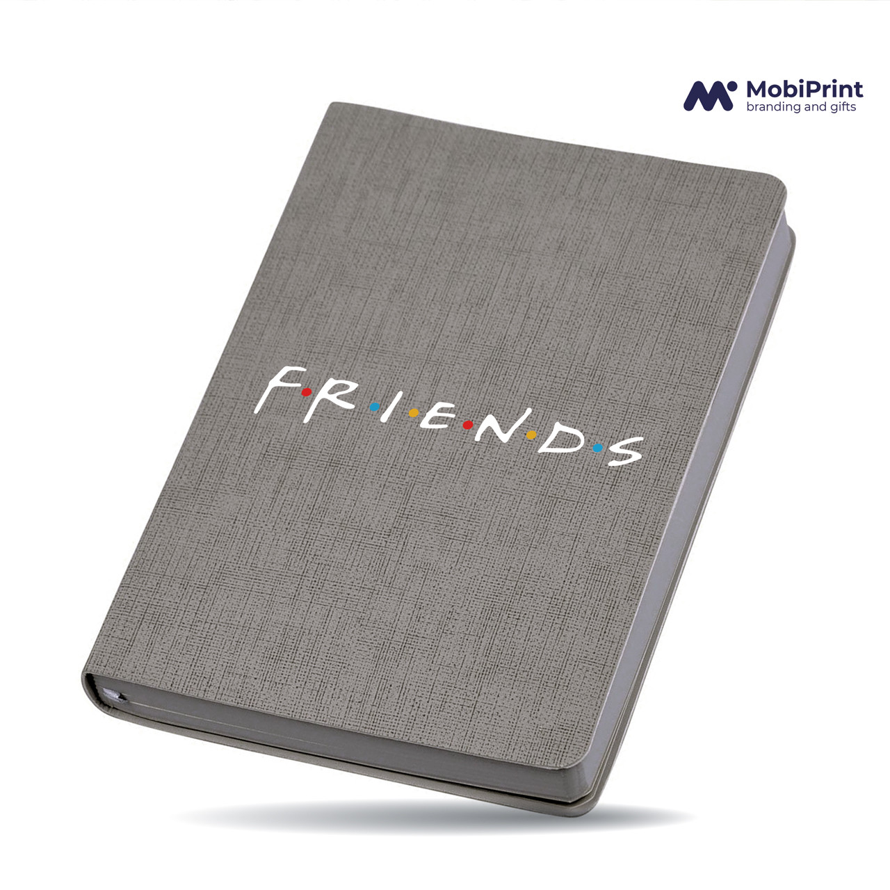 Блокнот, записник А5 Друзі (Friends) Сірий