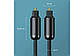 Кабель оптичний Toslink S/PDIF аудіо мультимедійний UGREEN Optical Fiber Audio Cable (2 м). Black, фото 6